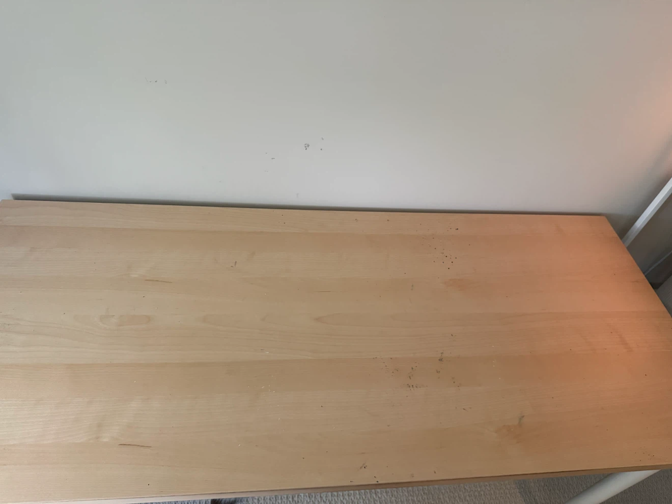 IKEA LINNMON Desk with White Legs - photo 2
