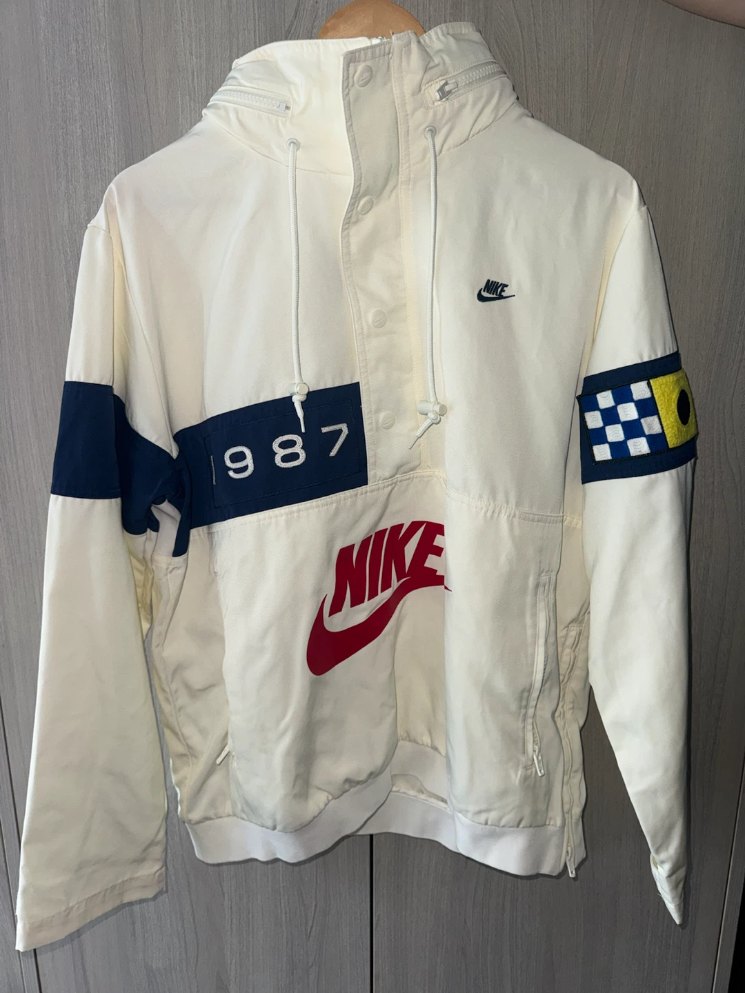 Vintage nike windbreaker 1/4 zip (size M)