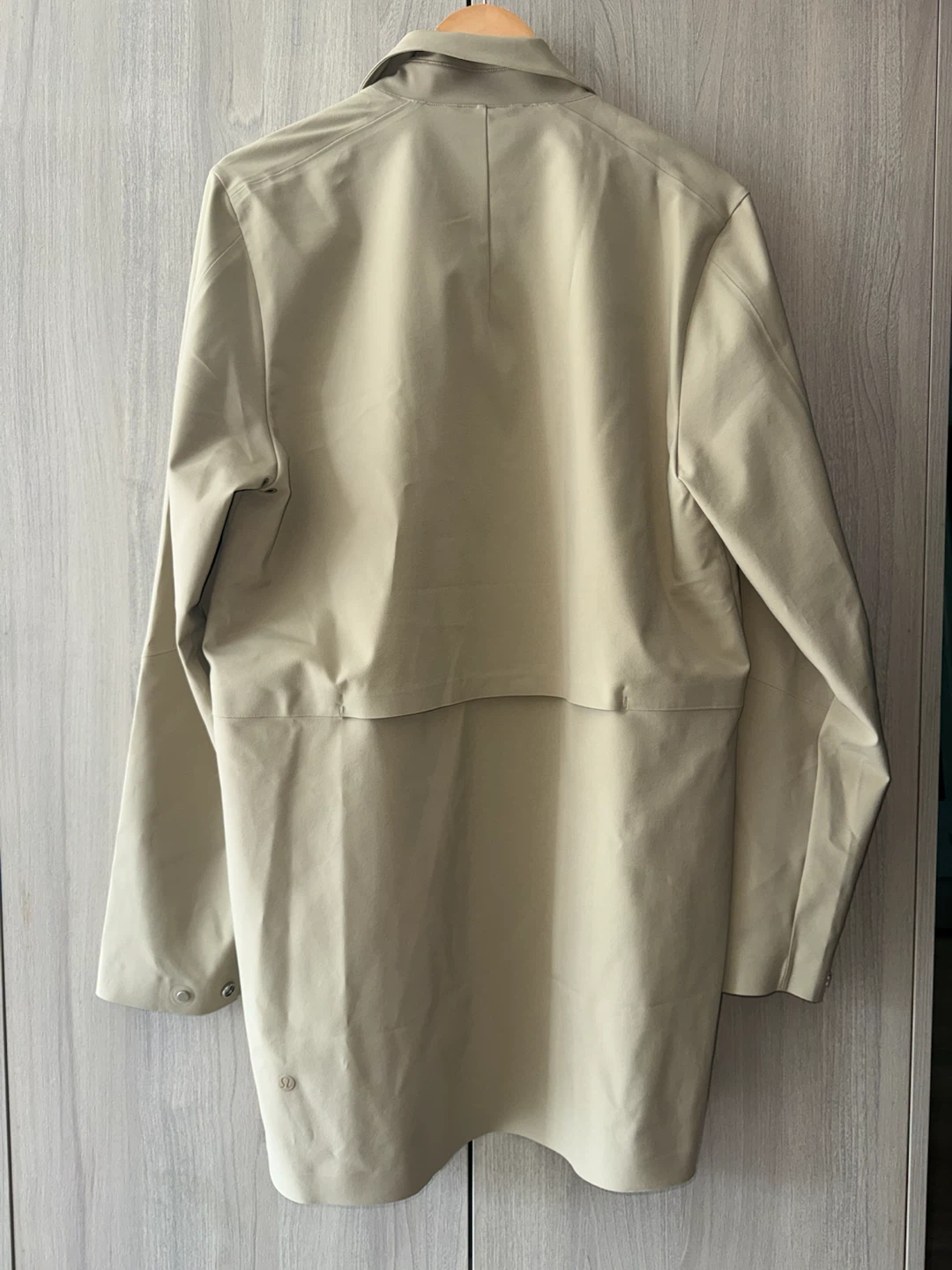 Lululemon Beige Trench Coat (size M) - photo 2