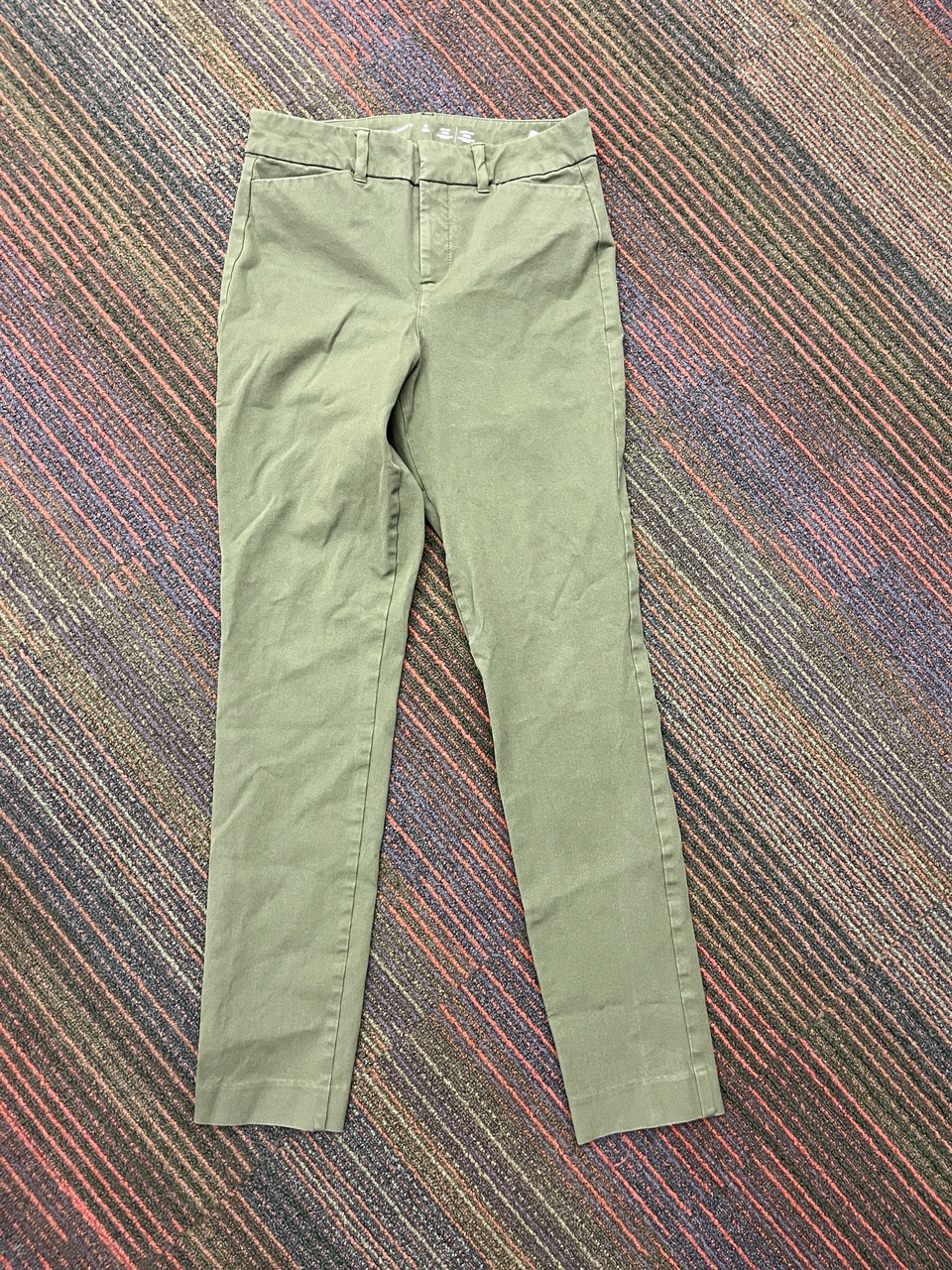 Brand New Old Navy Canvas Pants, Size 2 (Khaki Green)
