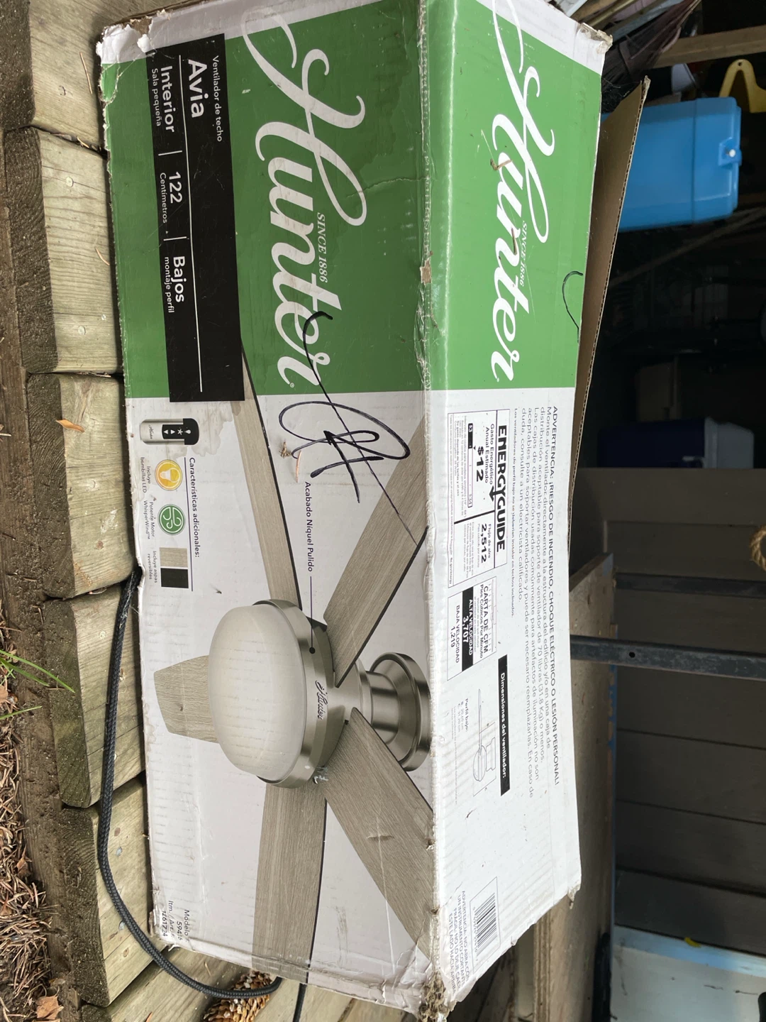 Hunter Avia 122cm Ceiling Fan