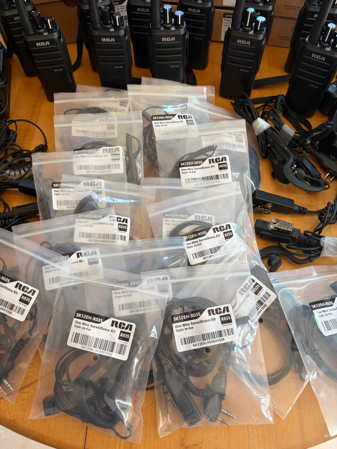 Lot of handheld radios and accessories - photo 4