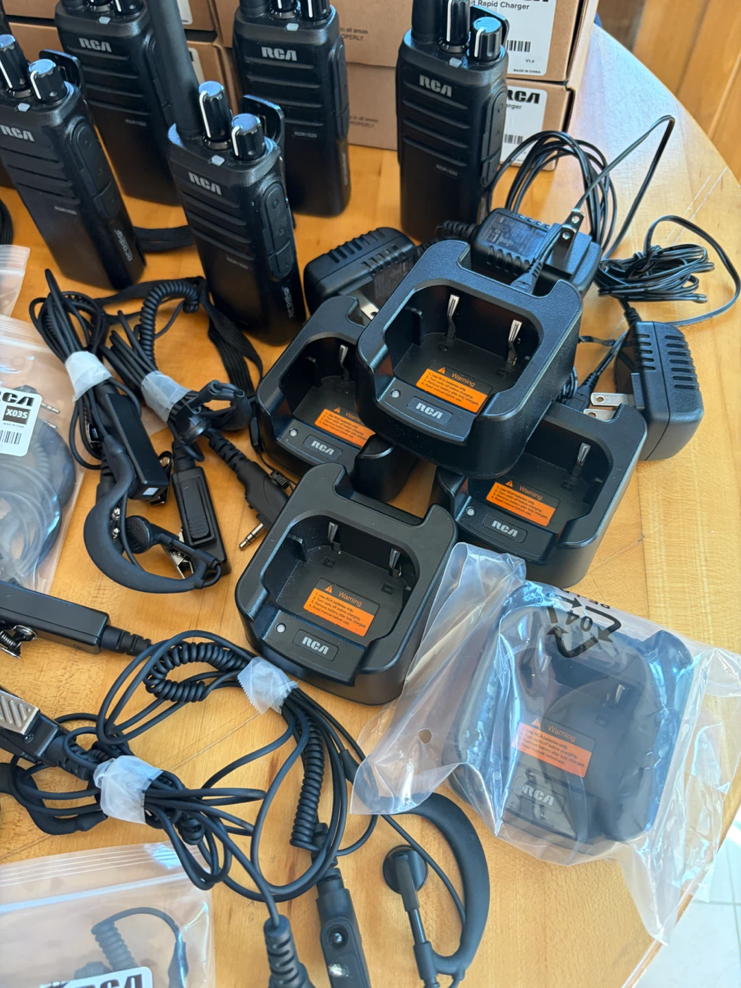 Lot of handheld radios and accessories - photo 5