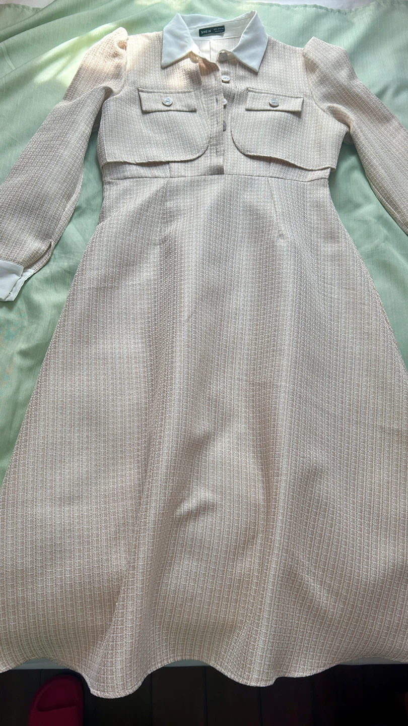 SHEIN Tweed Dress with Bolero - photo 5