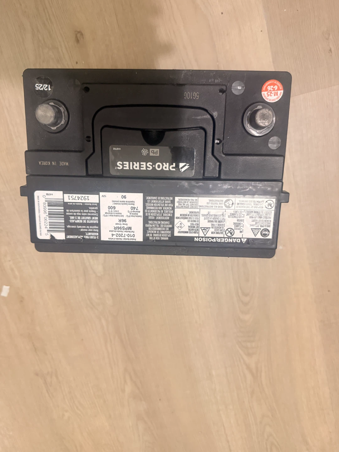 Pro-Series Automotive Battery - photo 2