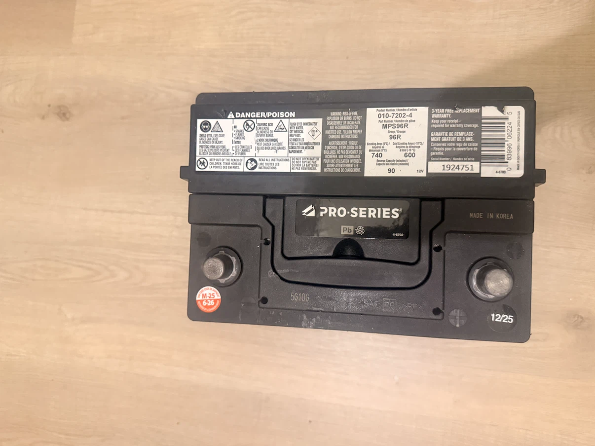 Pro-Series Automotive Battery - photo 3