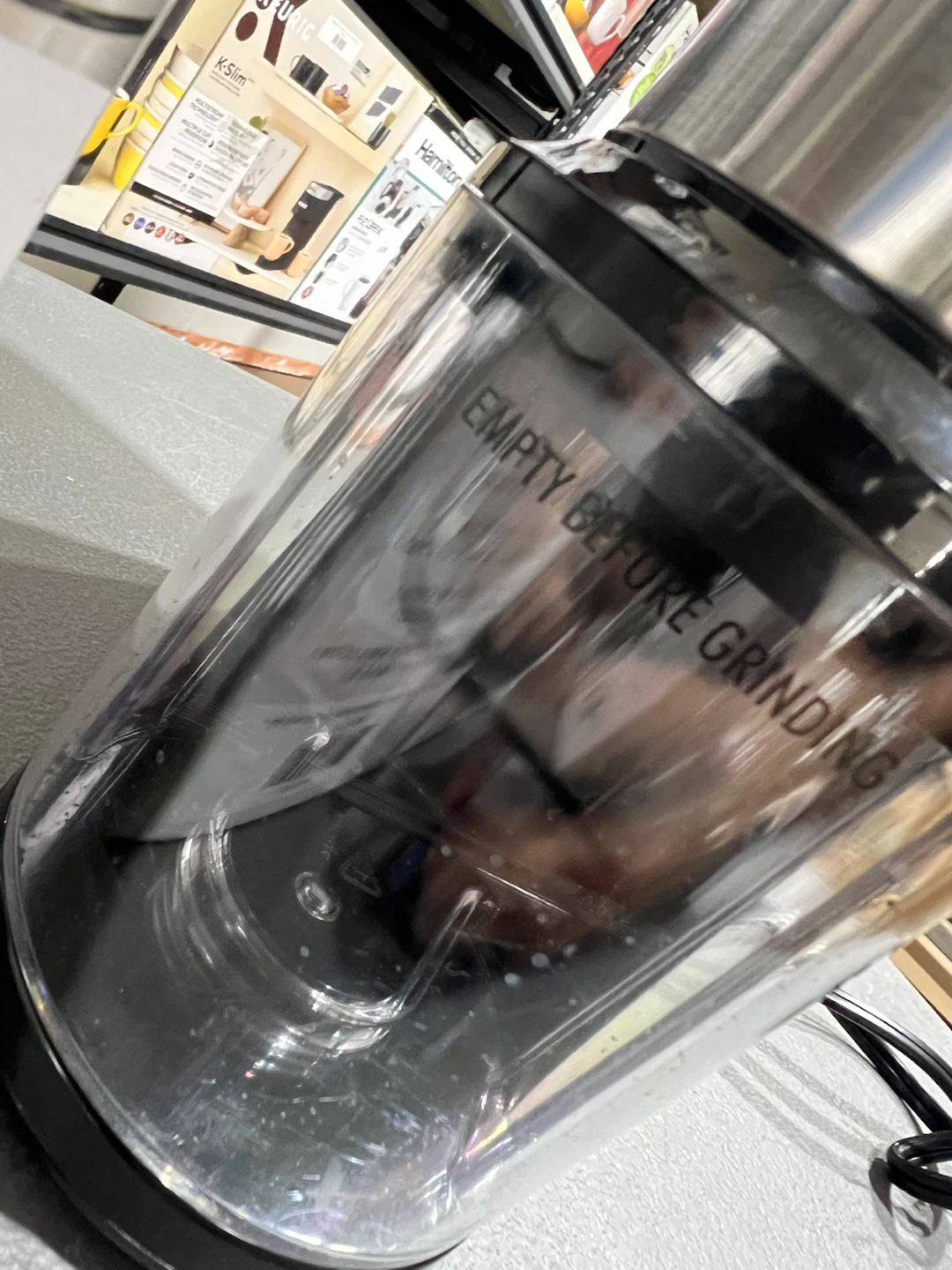 Hamilton Beach Burr Coffee Grinder - Stainless Steel - photo 3