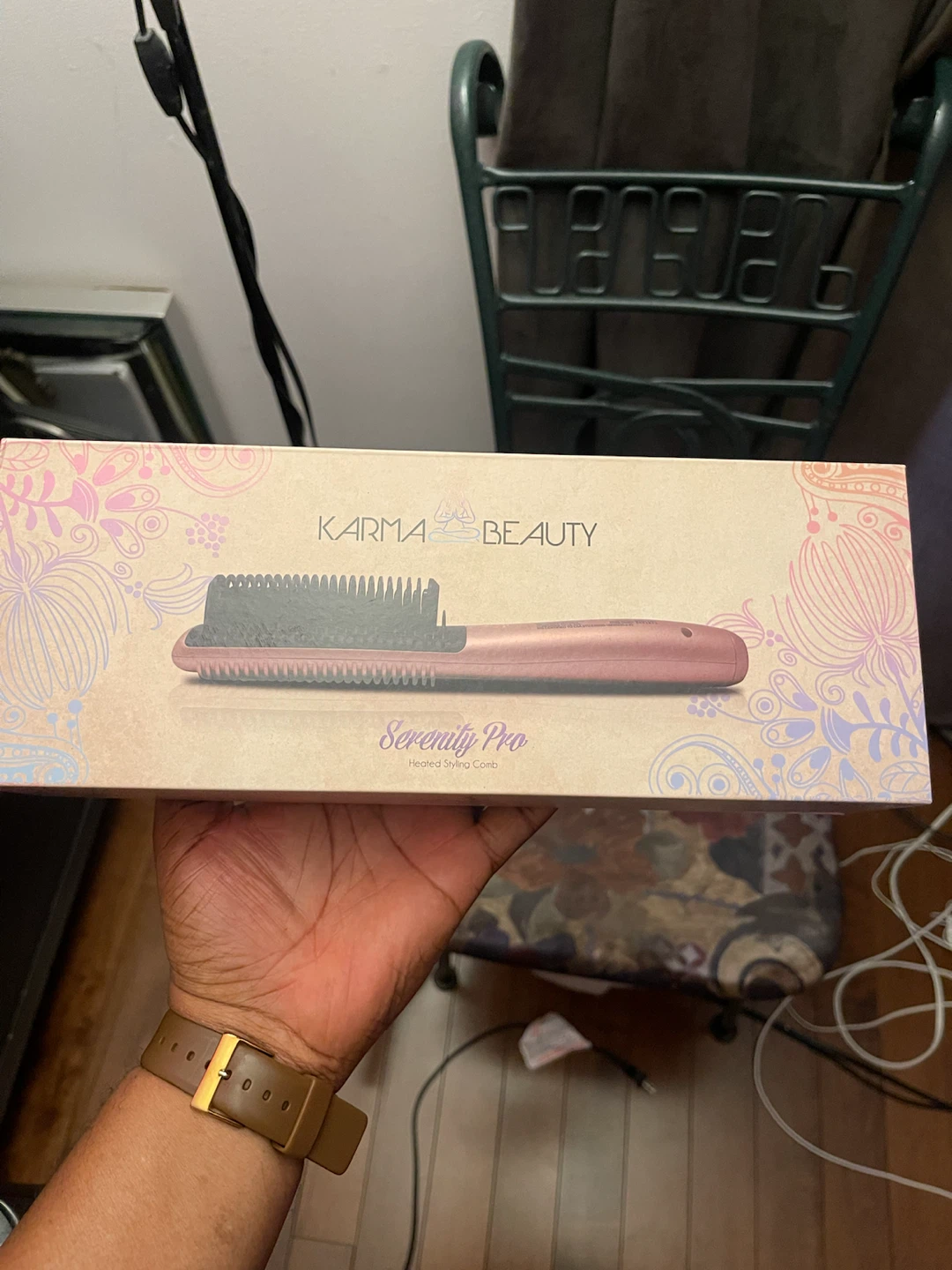 Karma Beauty Serenity Pro Heated Styling Comb