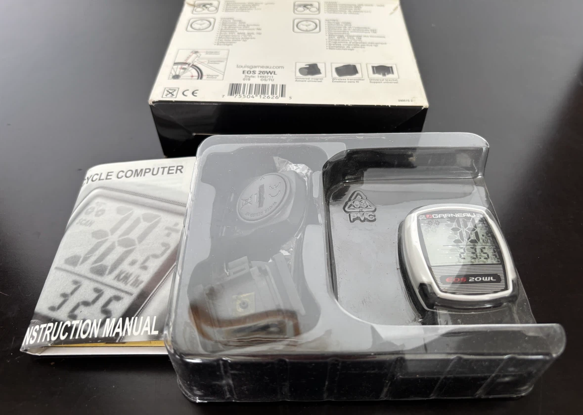 Garneau EOS 20WL Wireless Cyclocomputer - photo 2
