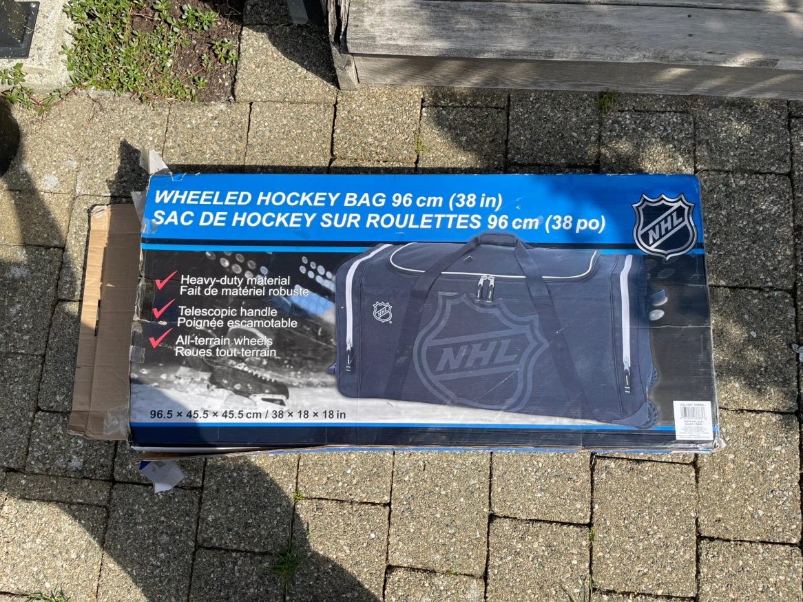 NHL Wheeled Hockey Bag