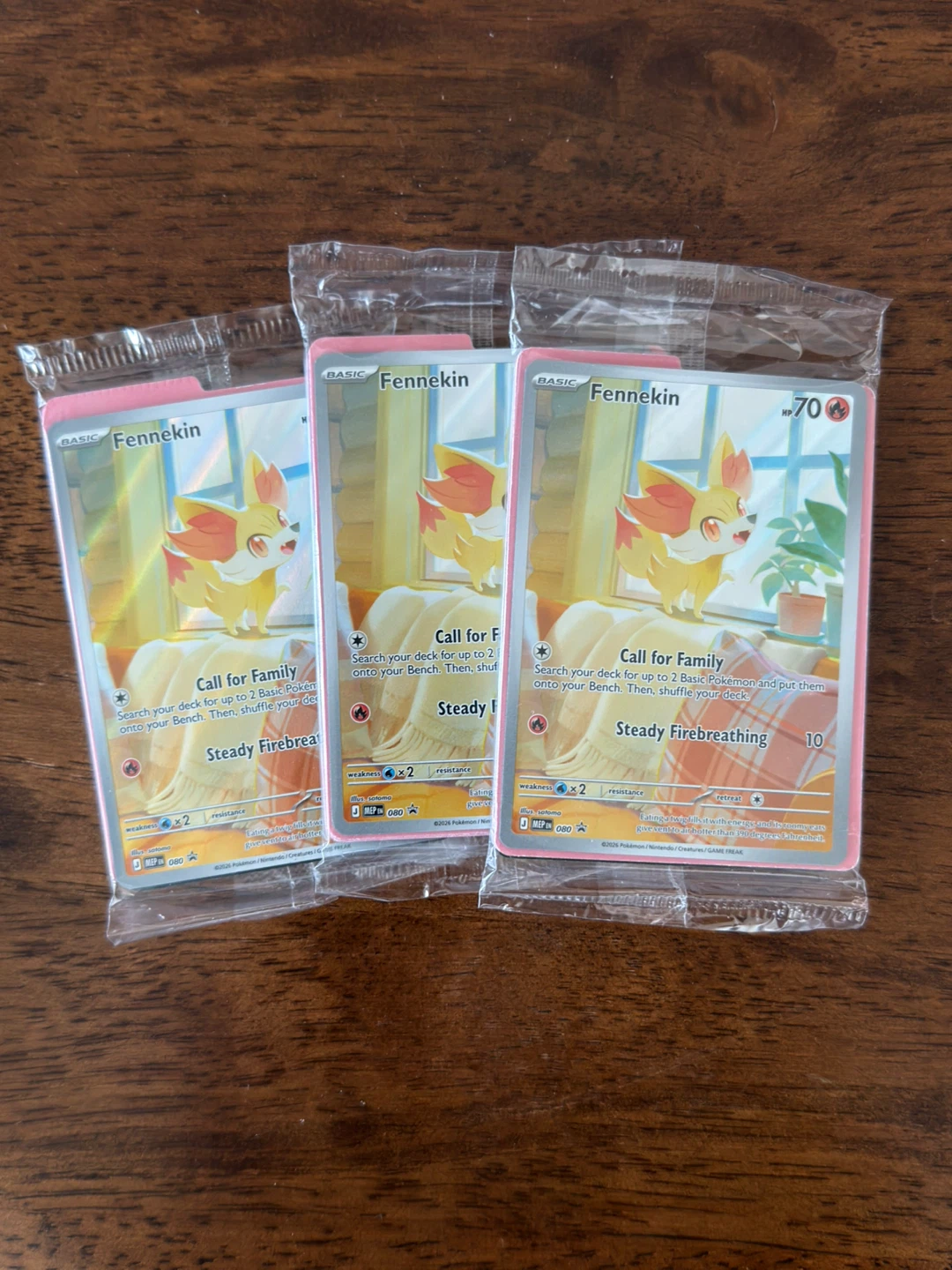 Fennekin #080 Promo (Sealed)