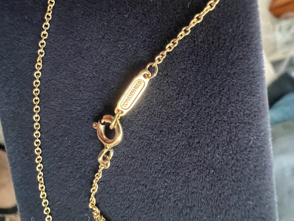 Tiffany & Co. Chain Necklace - Yellow Gold, 16" - photo 3