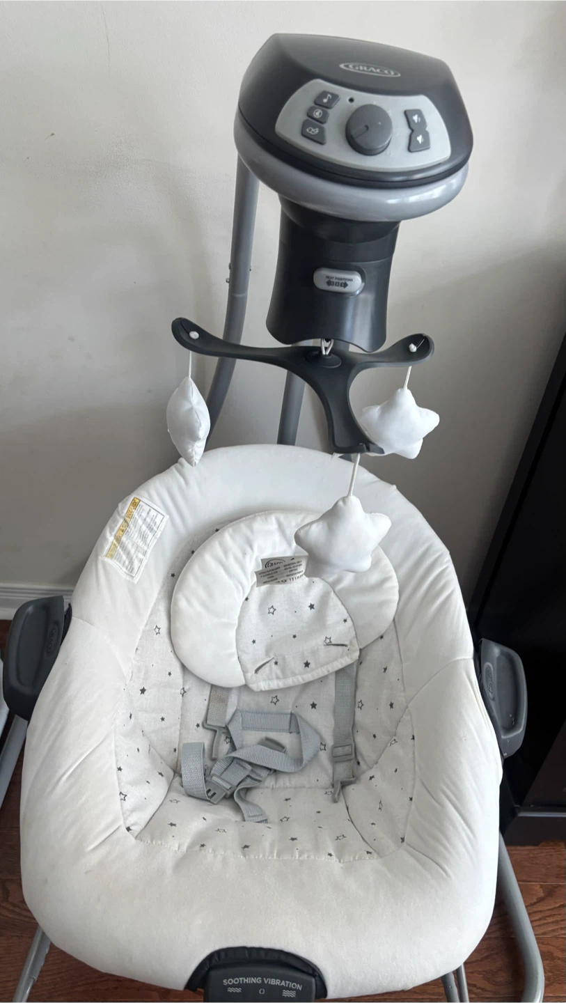 Graco Duet Connect XL swing and portable bouncer