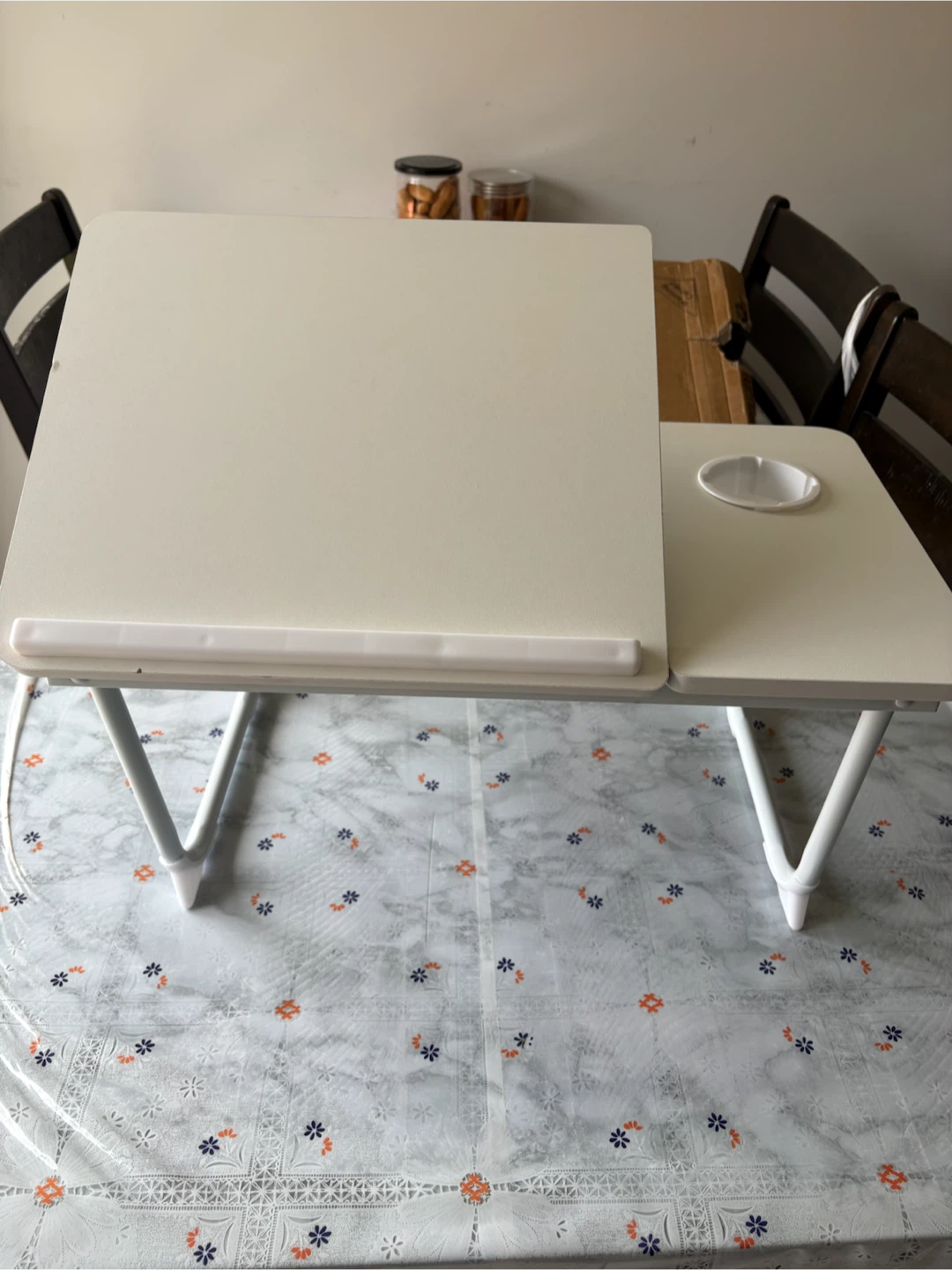 CloudTrip Folding Laptop Desk – White - photo 2
