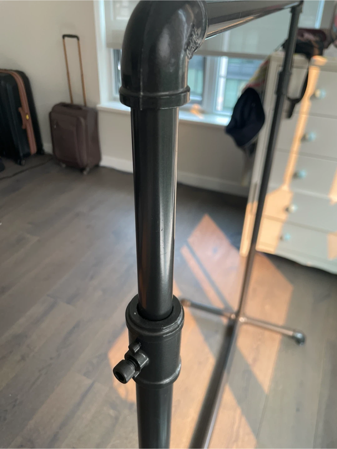 Industrial Pipe Clothing Rack - photo 4