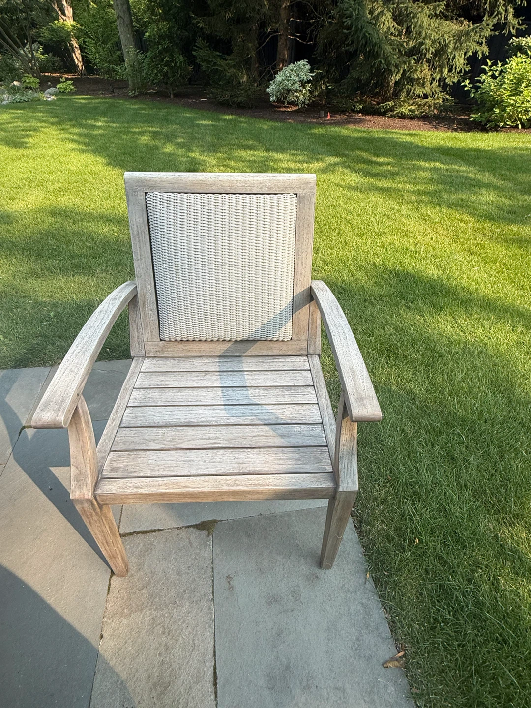 Outdoor teak patio set - photo 4
