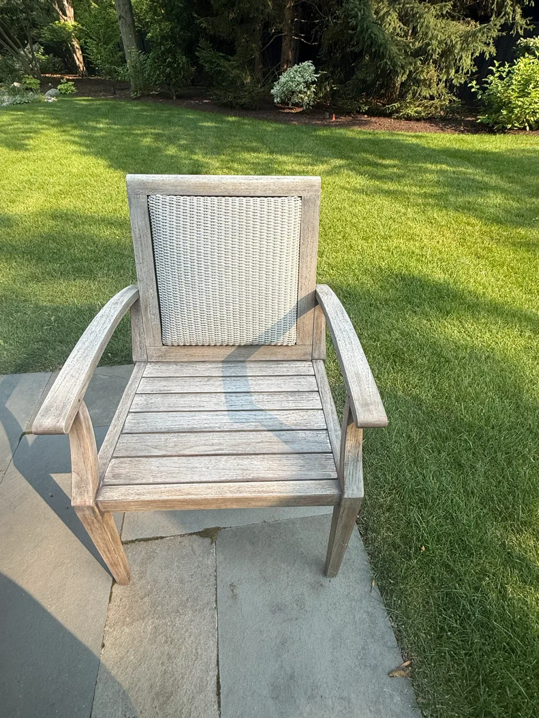 Outdoor teak patio set - photo 4