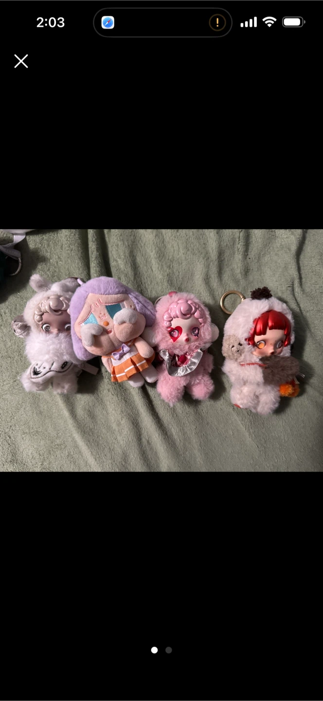 Need Gone ASAP Popmart SkullPanda plush pendents