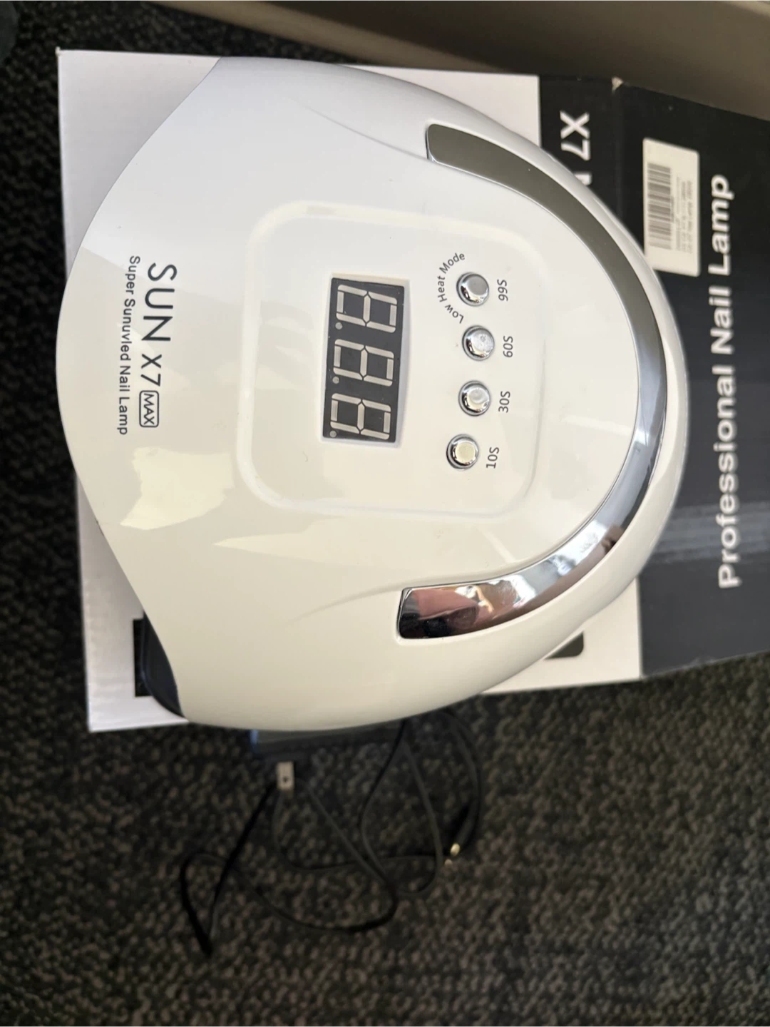 SUN X7 MAX Super Sunuvled Nail Lamp