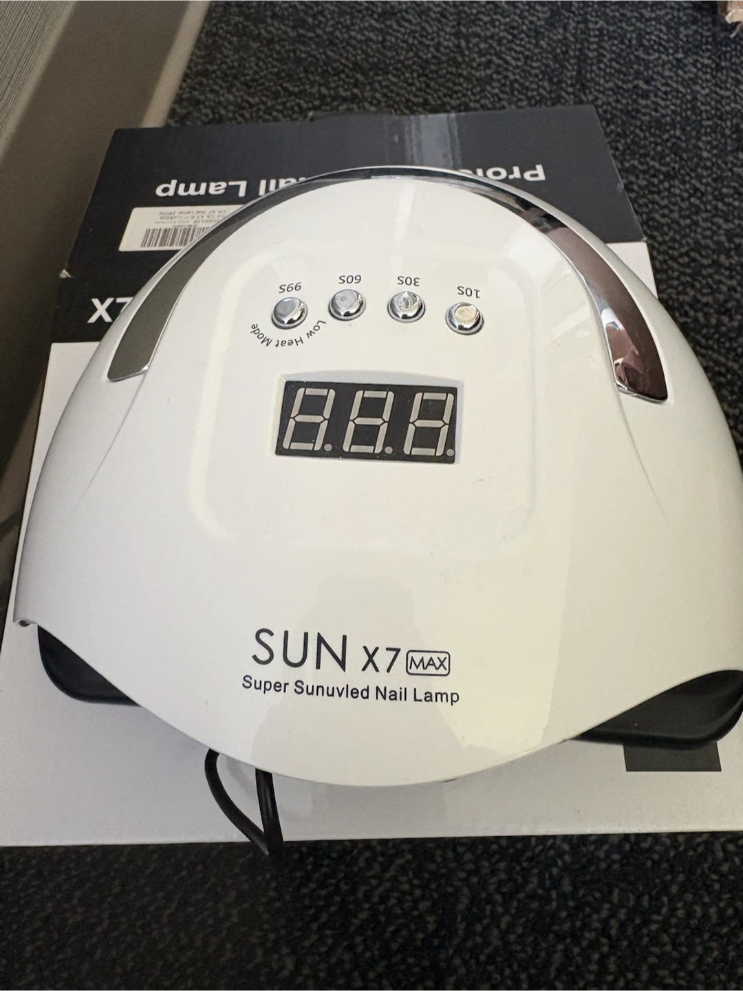 SUN X7 MAX Super Sunuvled Nail Lamp - photo 3