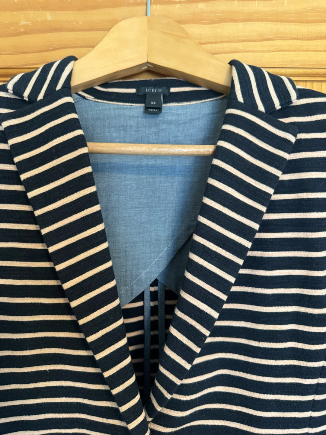 J.Crew Fitted Striped Blazer – XS - photo 2