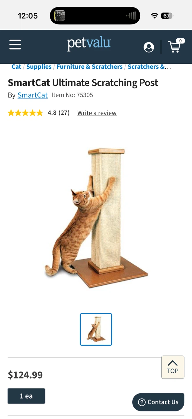 SmartCat Ultimate Scratching Post
