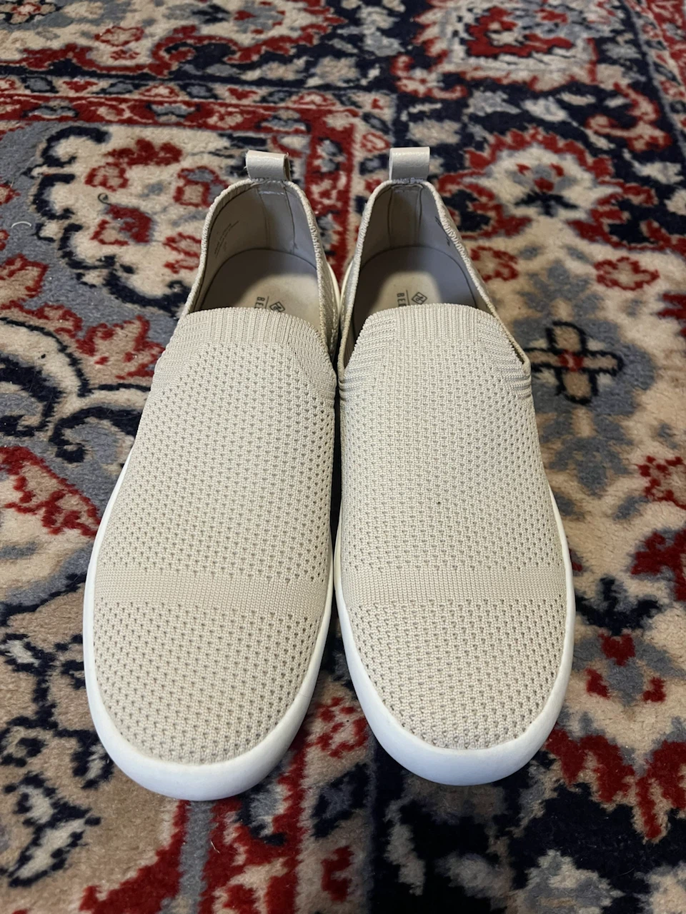 Call It Spring Beige Slip-On Sneakers Size 8