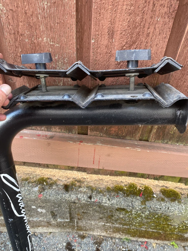 Saagman RAC Bike Rack Hitch Mount - photo 5
