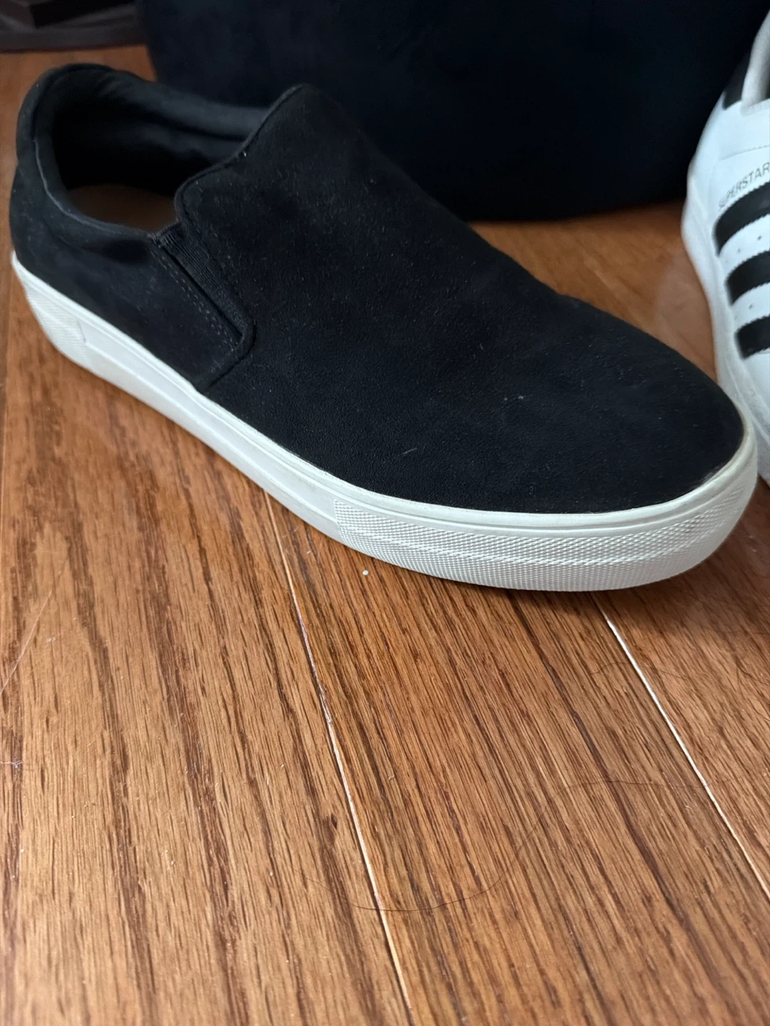 Steve Madden Black Suede Slip-On Sneakers - photo 2