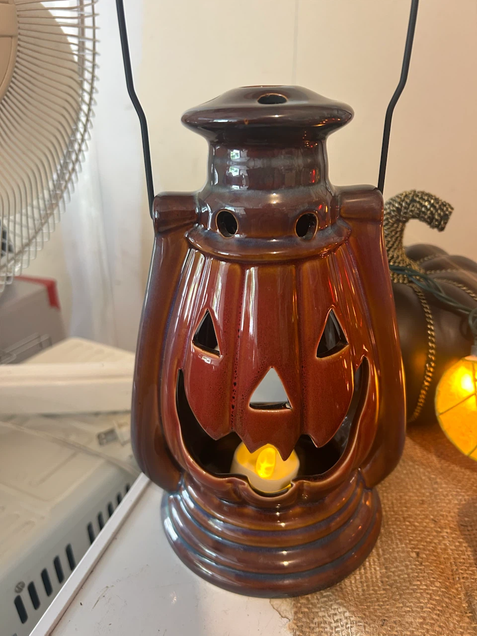 Halloween Decorative Pumpkins and Lights Set - photo 4