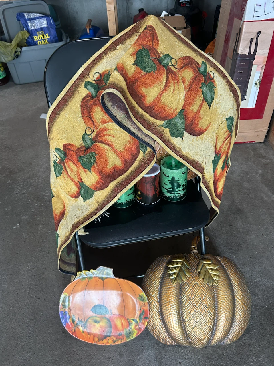 Halloween Decorative Pumpkins and Lights Set - photo 5