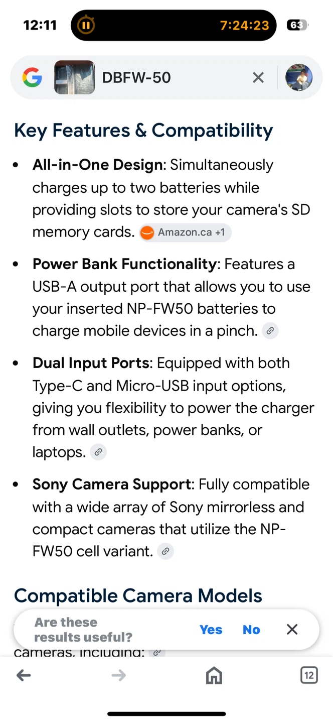 Battery Charger and SD Card Storage - photo 3
