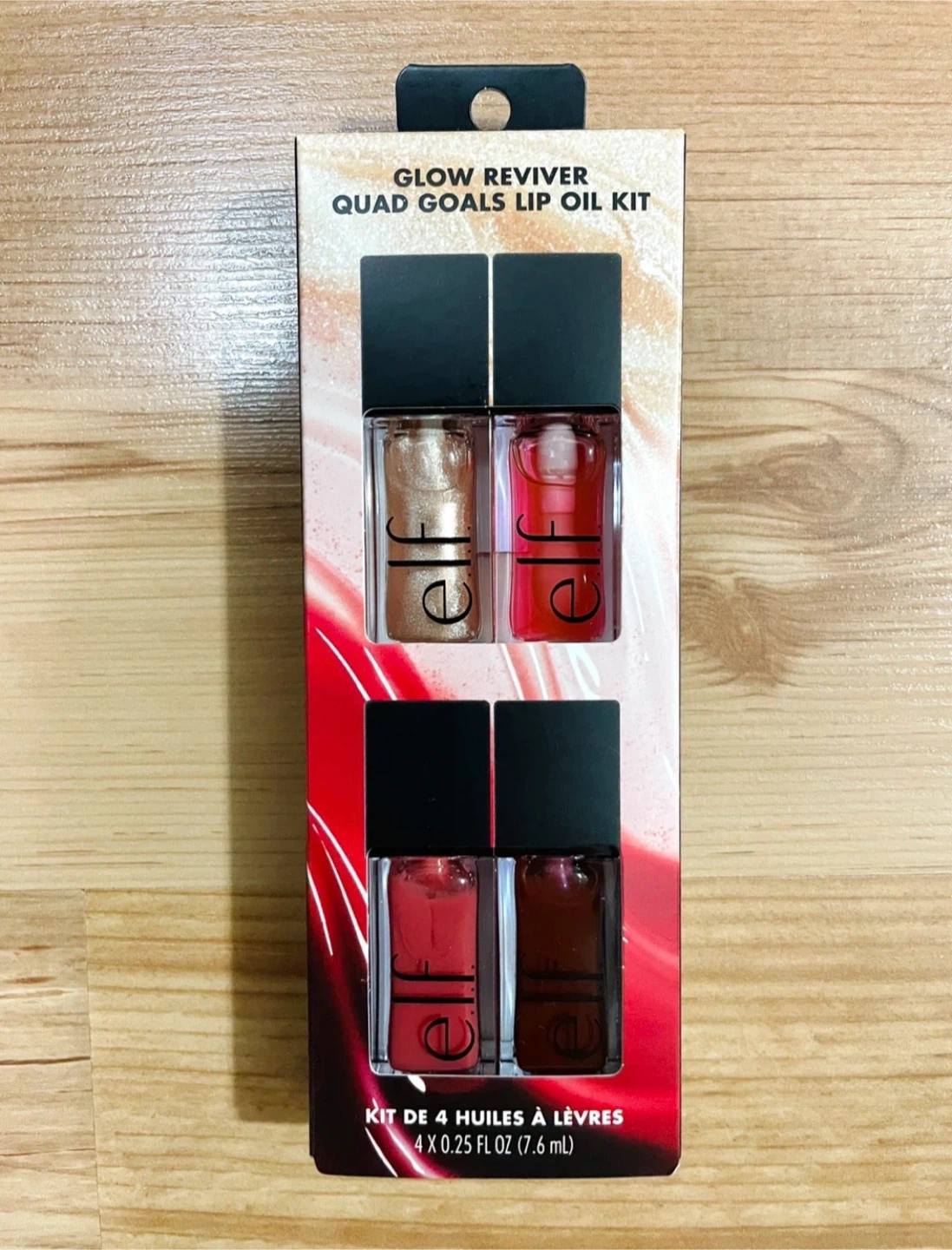 E.L.F Glow reviver quad lip oil kit