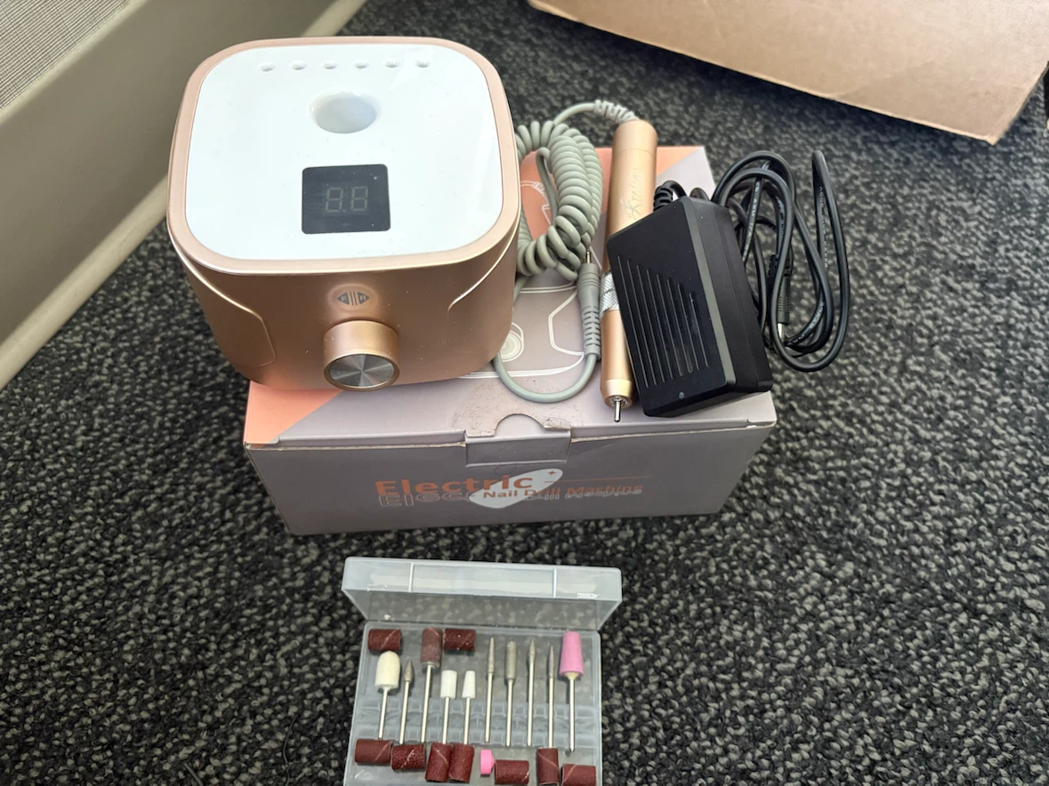 Electric Nail Drill Machine with Bits - photo 3