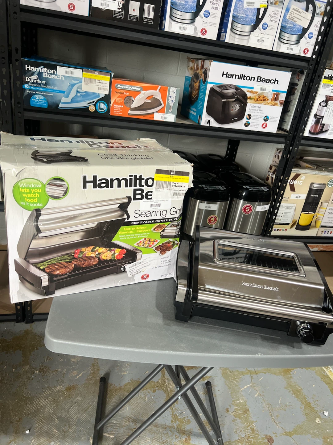 Hamilton Beach Indoor Searing Grill