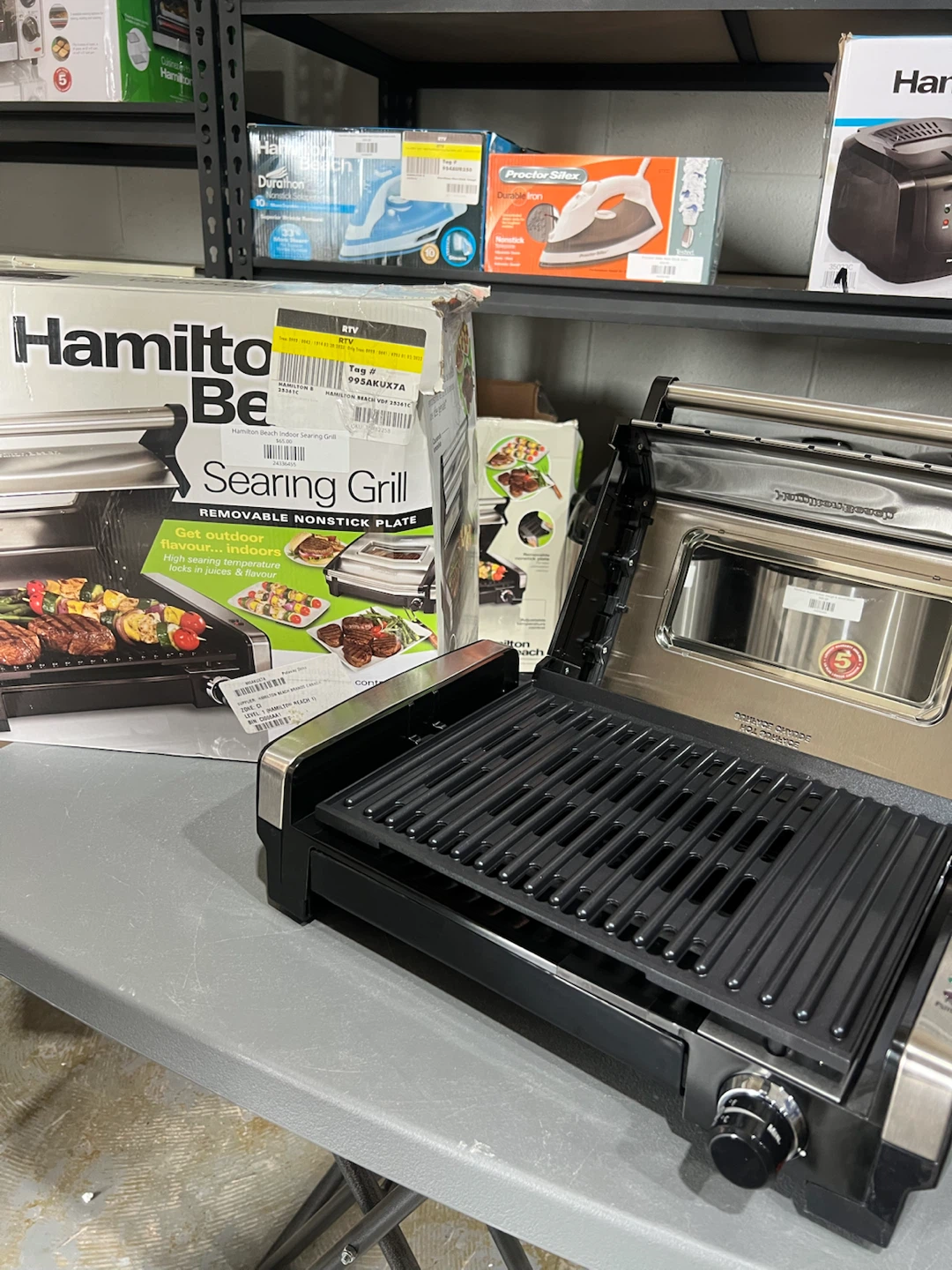 Hamilton Beach Indoor Searing Grill - photo 2