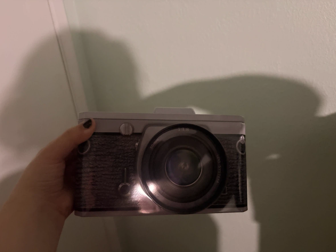 Retro Camera Style puzzle Box
