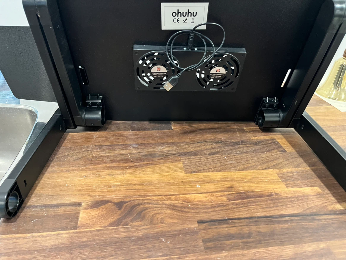 Ohuhu Adjustable Laptop Stand with Fans - photo 3