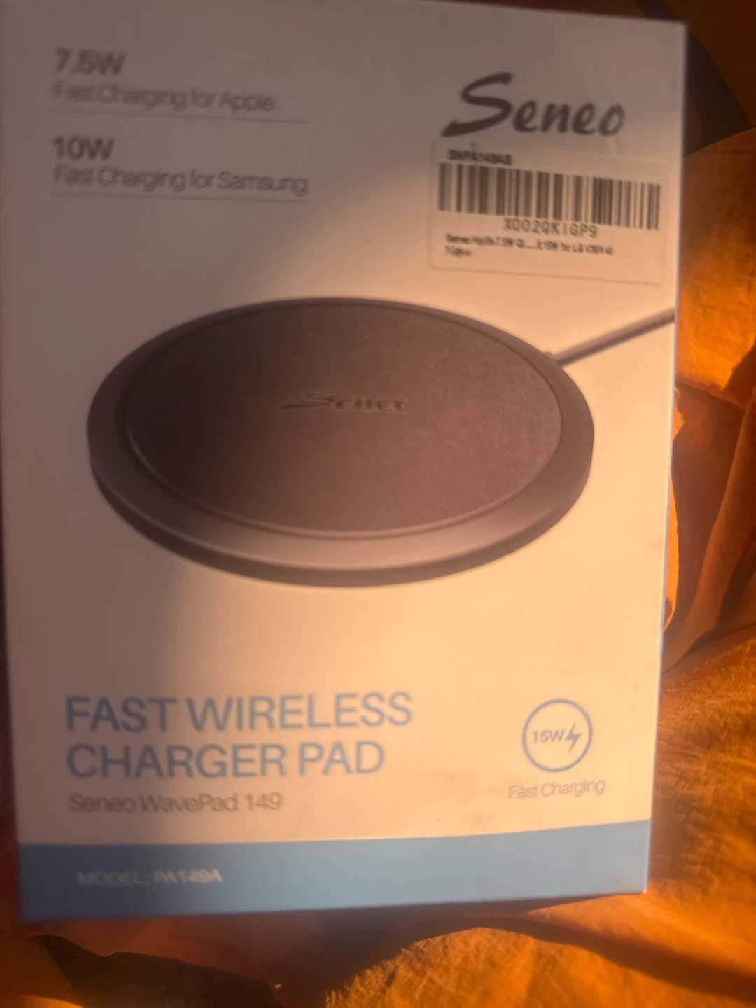 Seneo Fast Wireless Charger Pad 15W