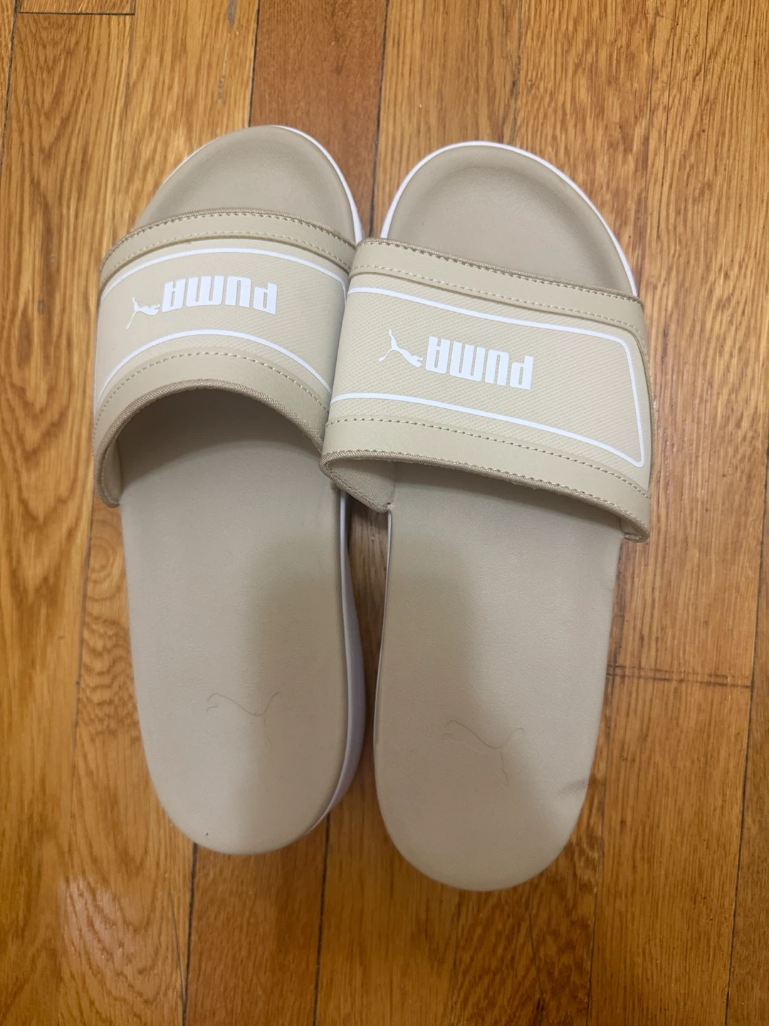 Puma Women's Slide Sandals Beige - photo 2