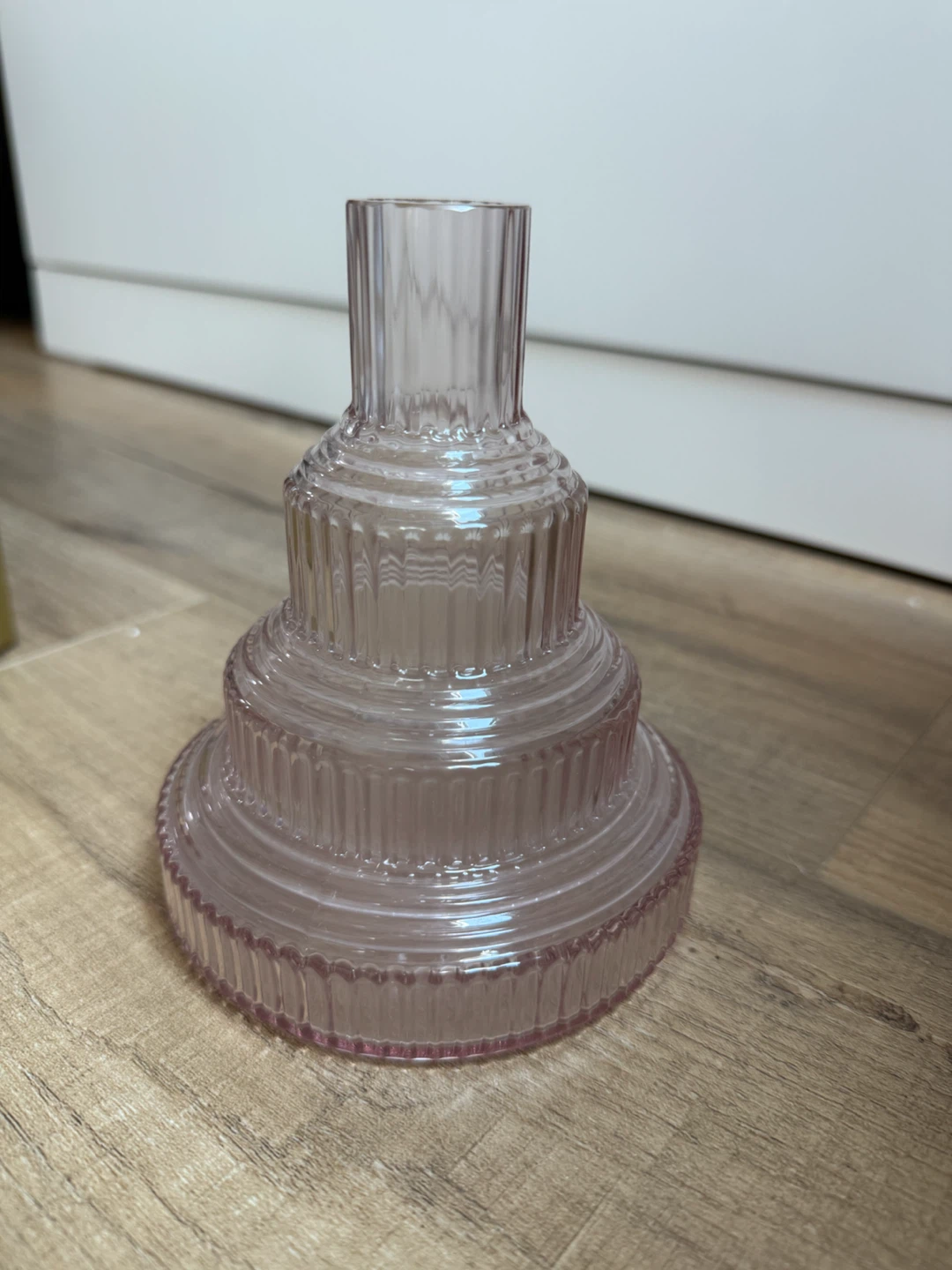 Kosta Boda Pavilion Glass Bud Vase - Light Pink - photo 2