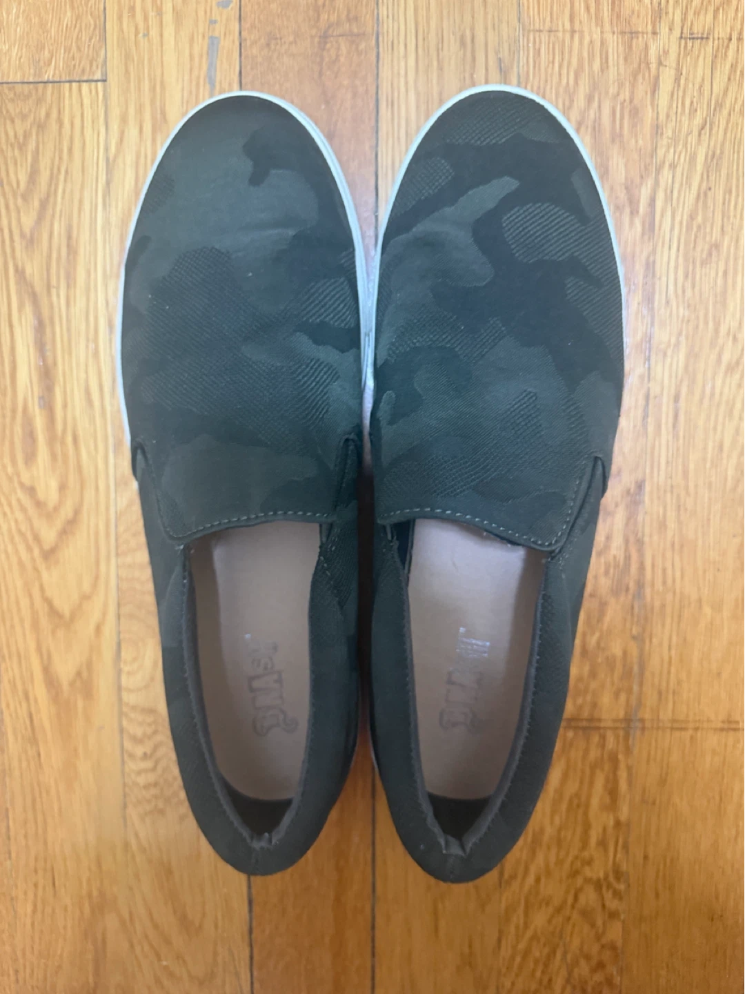 Steve Madden Camo Slip-On Platform Sneakers Size 10
