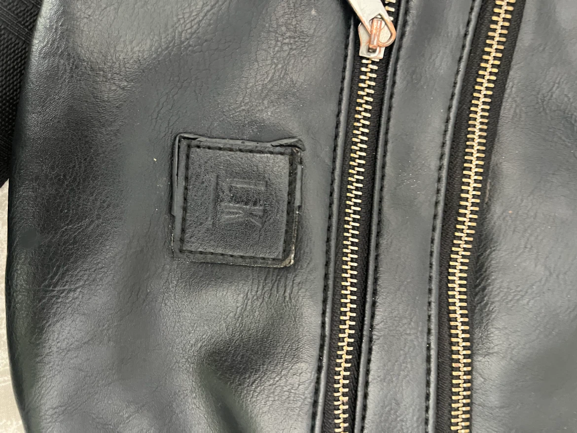 LK Black Faux Leather Fanny Pack / Waist Bag - photo 5