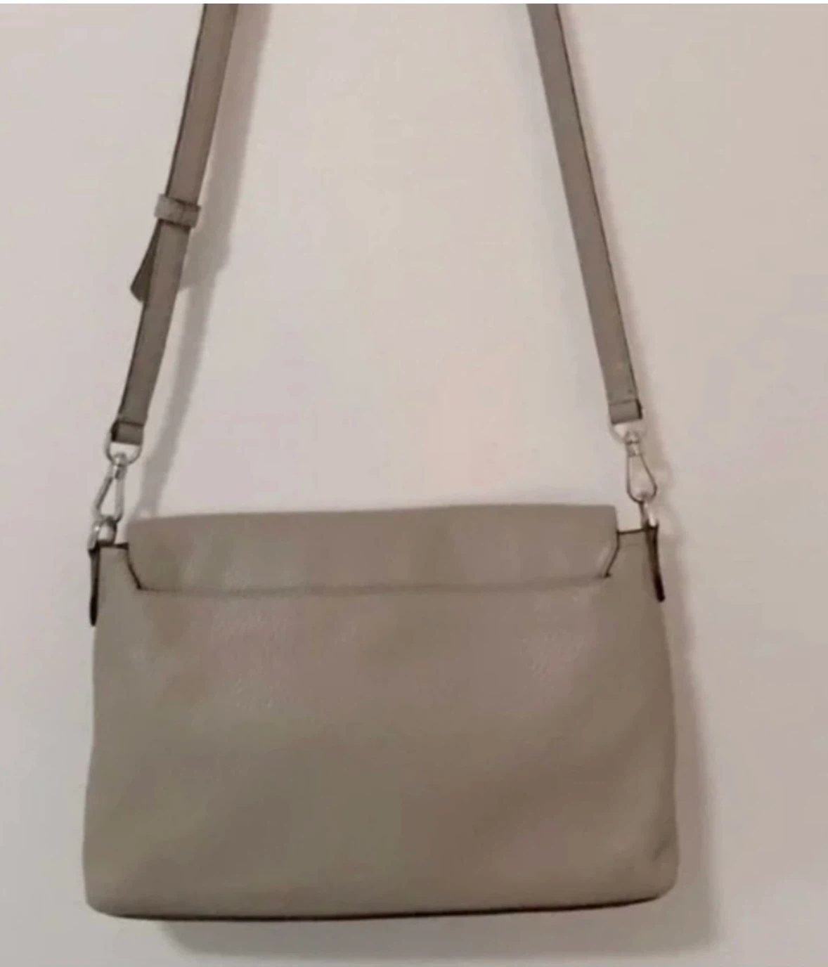 Kate Spade New York Grey Pebble Leather Shoulder Bag - photo 5