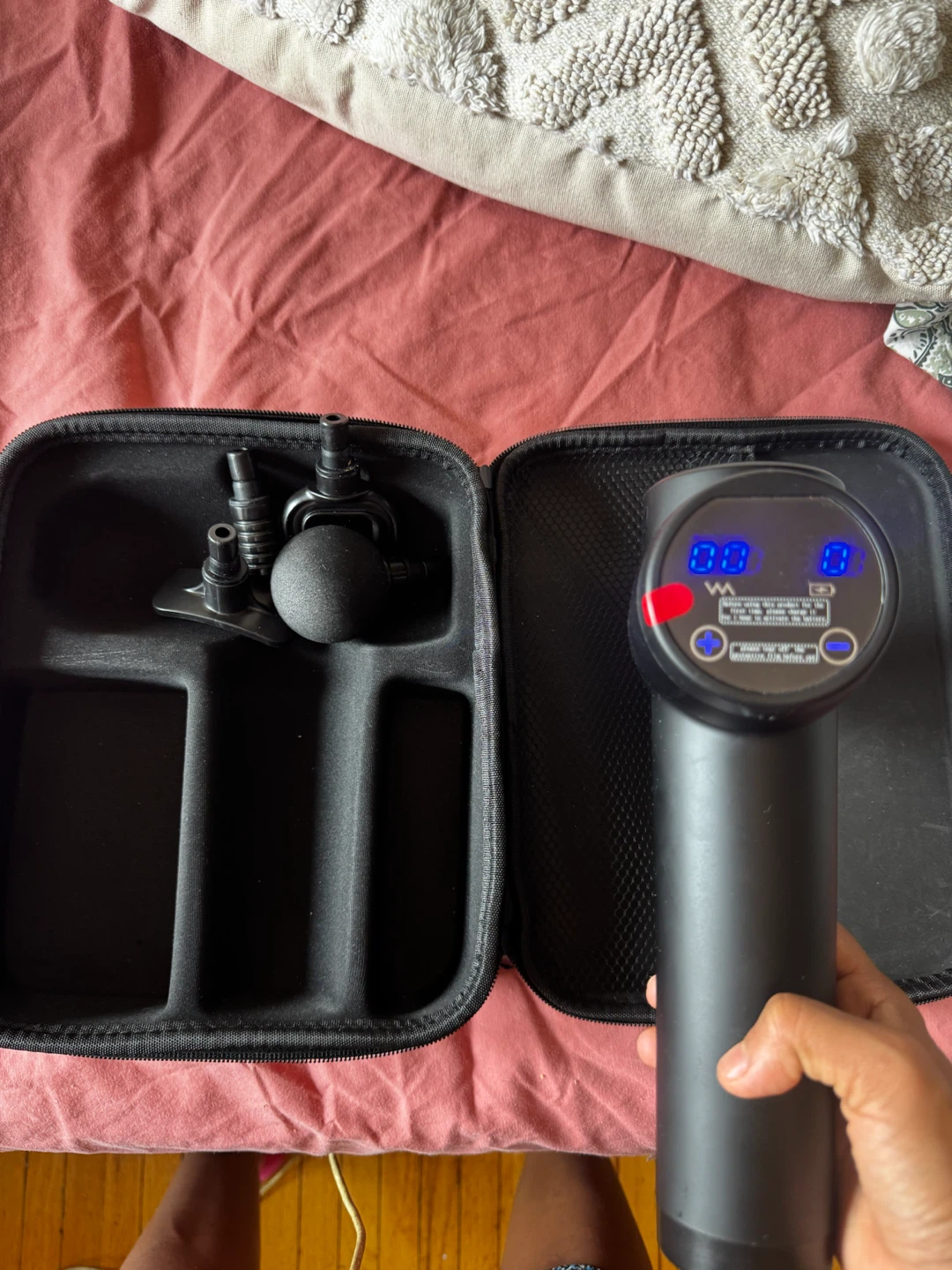 Massage Gun with Attachments and Case