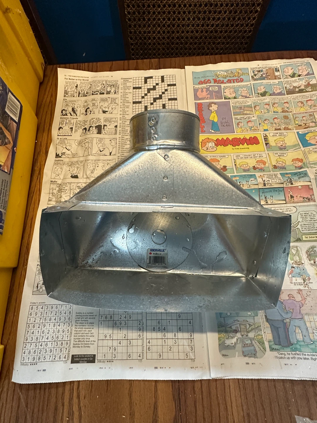 Iberville Metal Duct Elbow