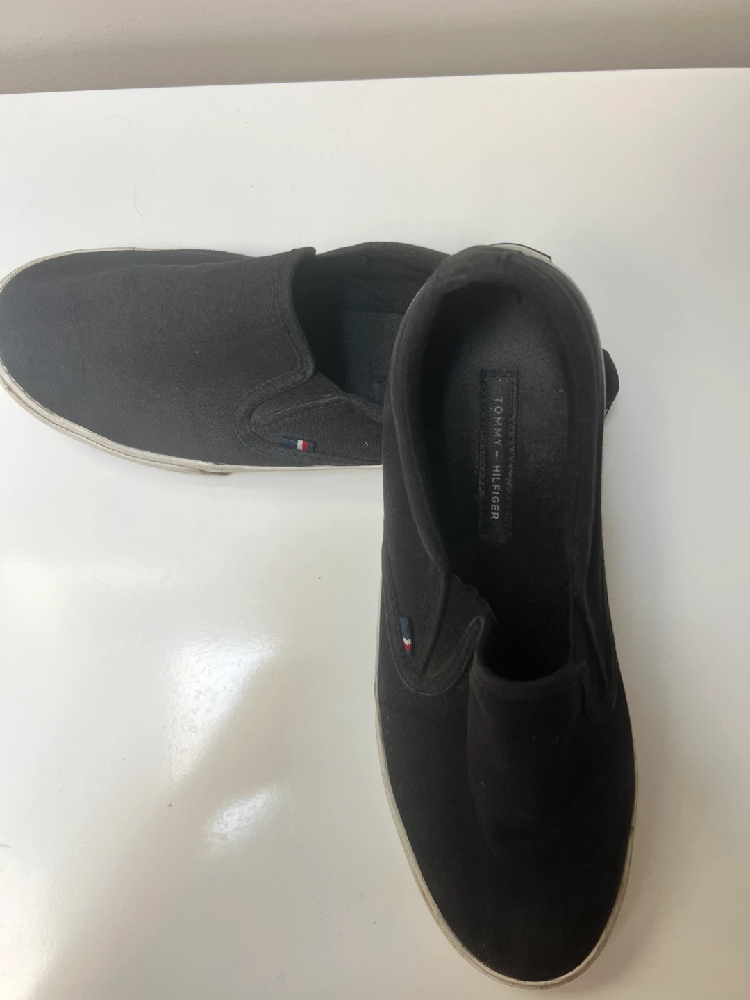 Tommy Hilfiger Black Slip-On Shoes - photo 2