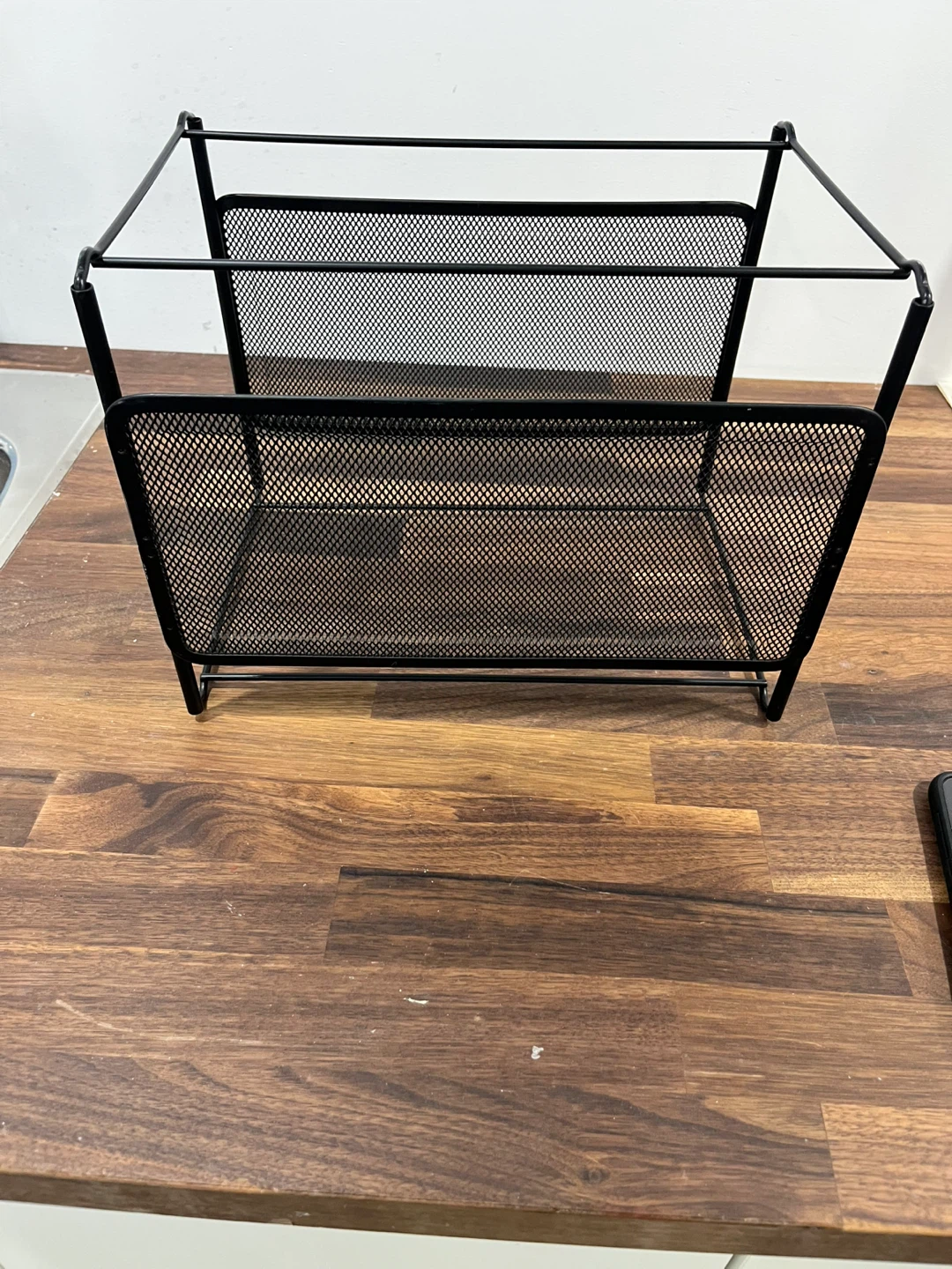 Black Mesh Magazine Holder