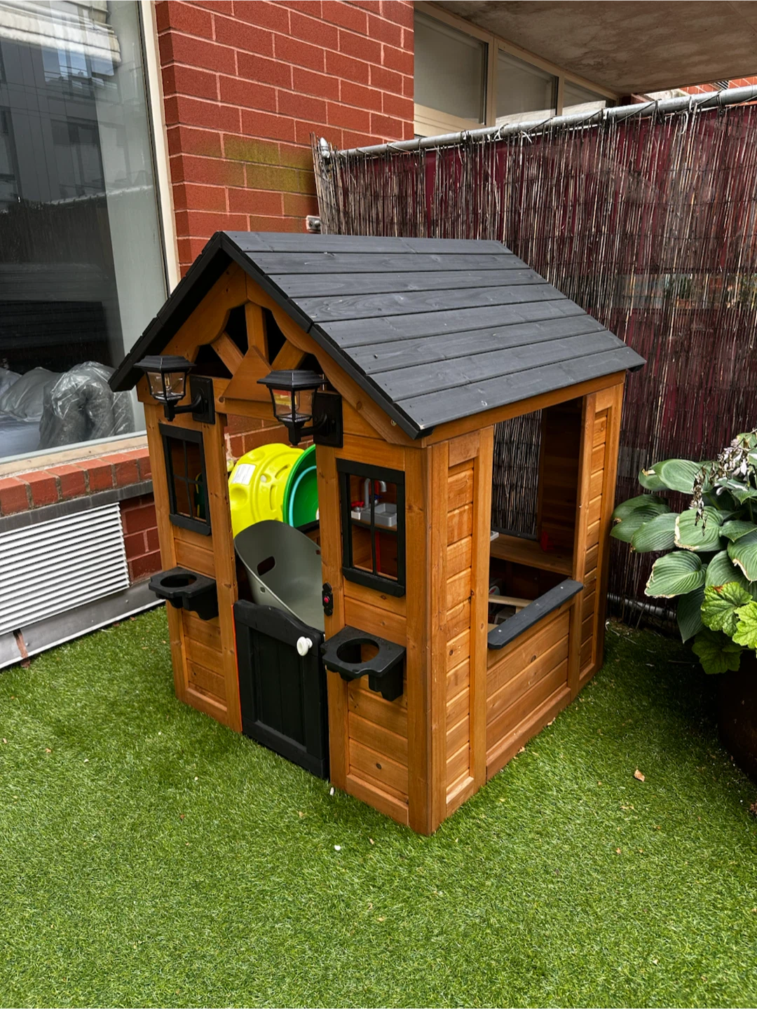 Wooden Outdoor Play House - photo 2