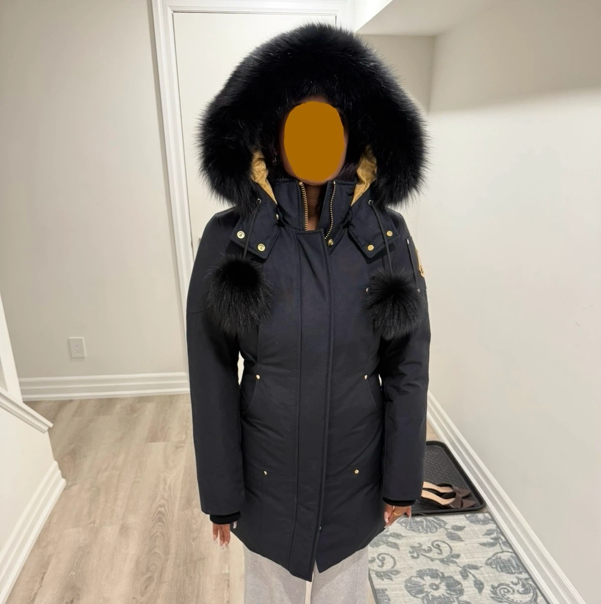 Women’s Gold Moose Knuckles Grand Metis Parka - photo 2
